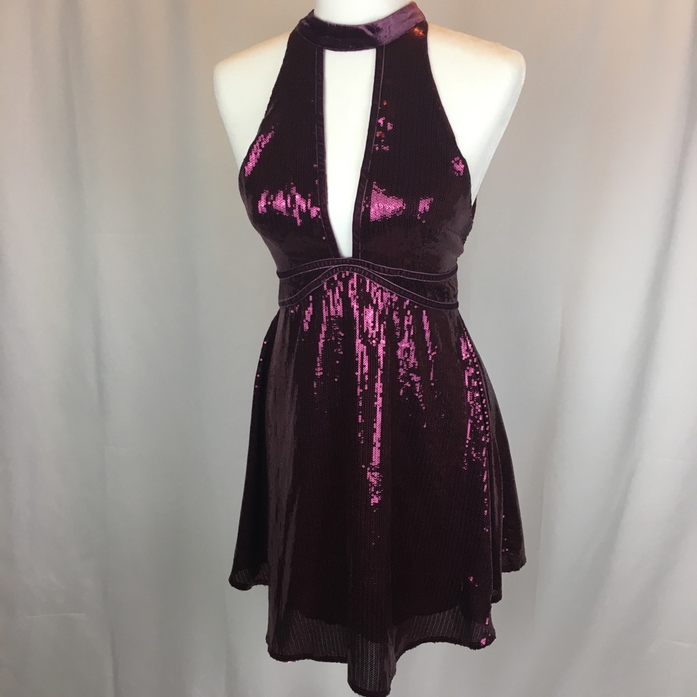 Free People sequin party dress